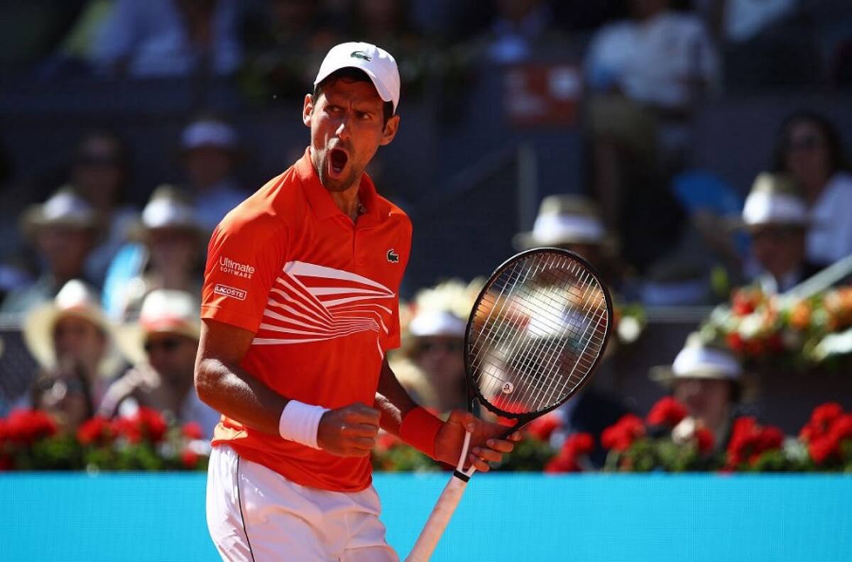 Novak Djokovic venció a Dominc Thiem y se instaló en la final del Masters 1.000 de Madrid