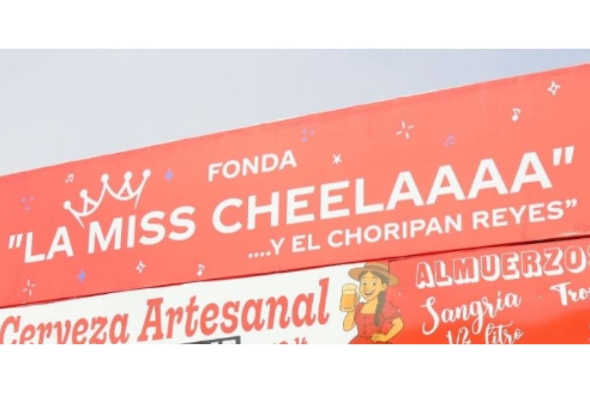 La Miss Chelaaaa y el choripán Reyes.
Créditos: X