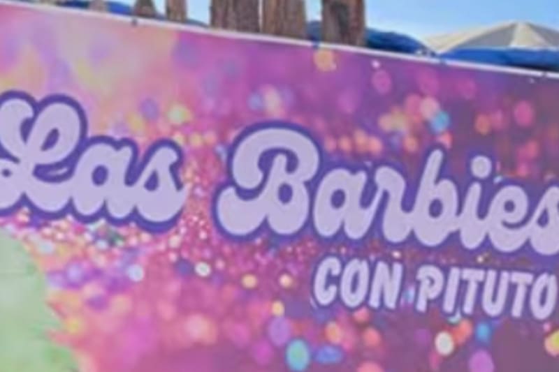 Las Barbies con pituto.
Créditos: X.