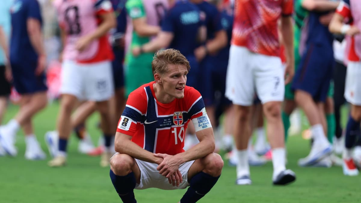El drama de Noruega tras eliminar a Brasil: jugadores enfermos y un DT exhausto que no pudo festejar