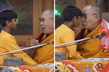 VIDEO| Acusan al Dalai Lama de abuso infantil por besar a niño en la boca