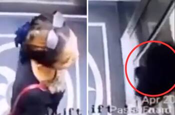 VIDEO| Mujer cae al vacío al salir de un elevador y muere