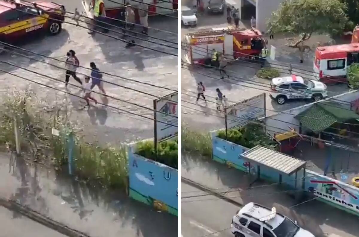 VIDEO| Sujeto ataca una guardería con un hacha en Brasil; hay cuatro niños muertos