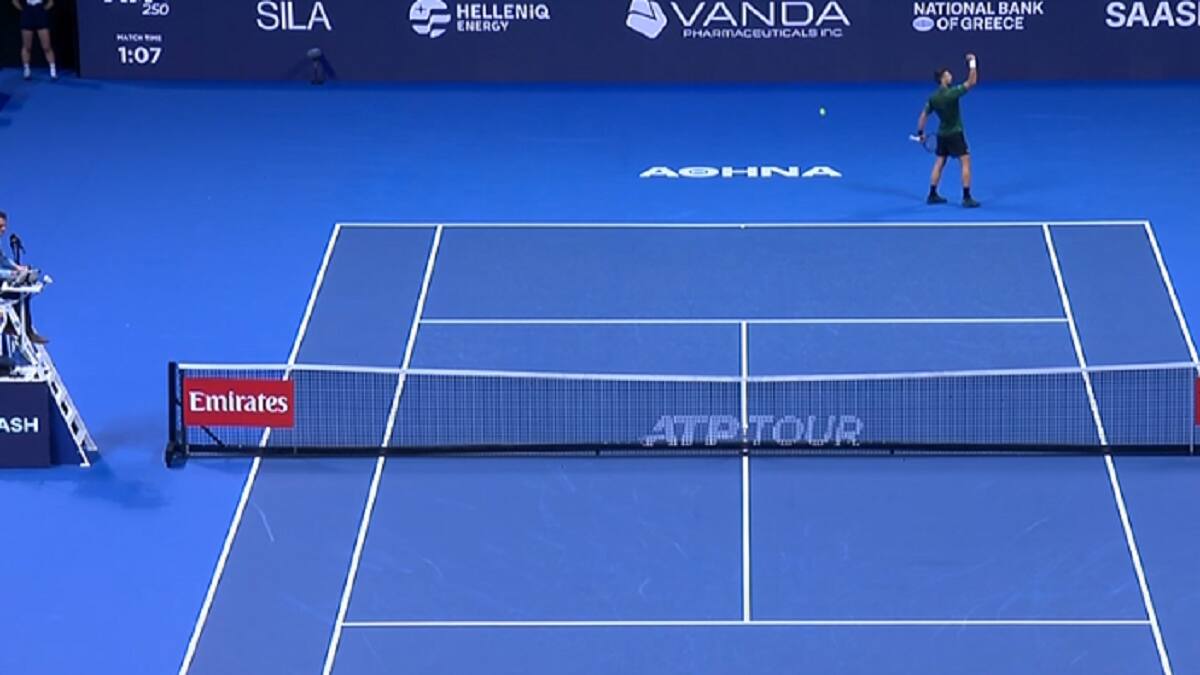 VIDEO | ¡Lo festejó como un título! Así celebró Djokovic tras por fin ganarle un set a Tabilo