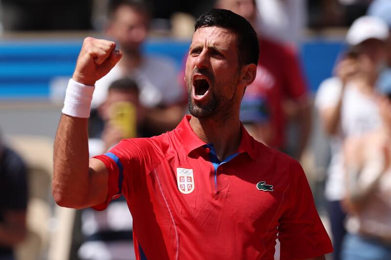 Djokovic sigue soñando con su primera medalla de oro. EFE