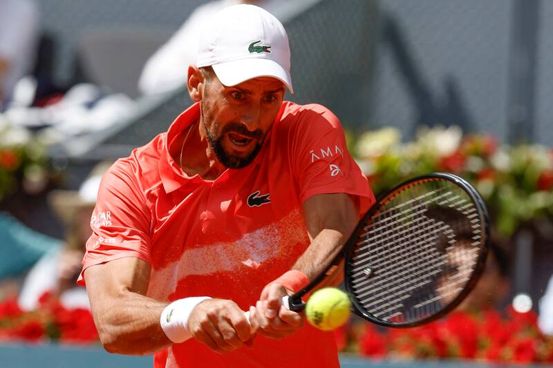 Cayó por segundo Masters 1000 consecutivo en su debut. EFE