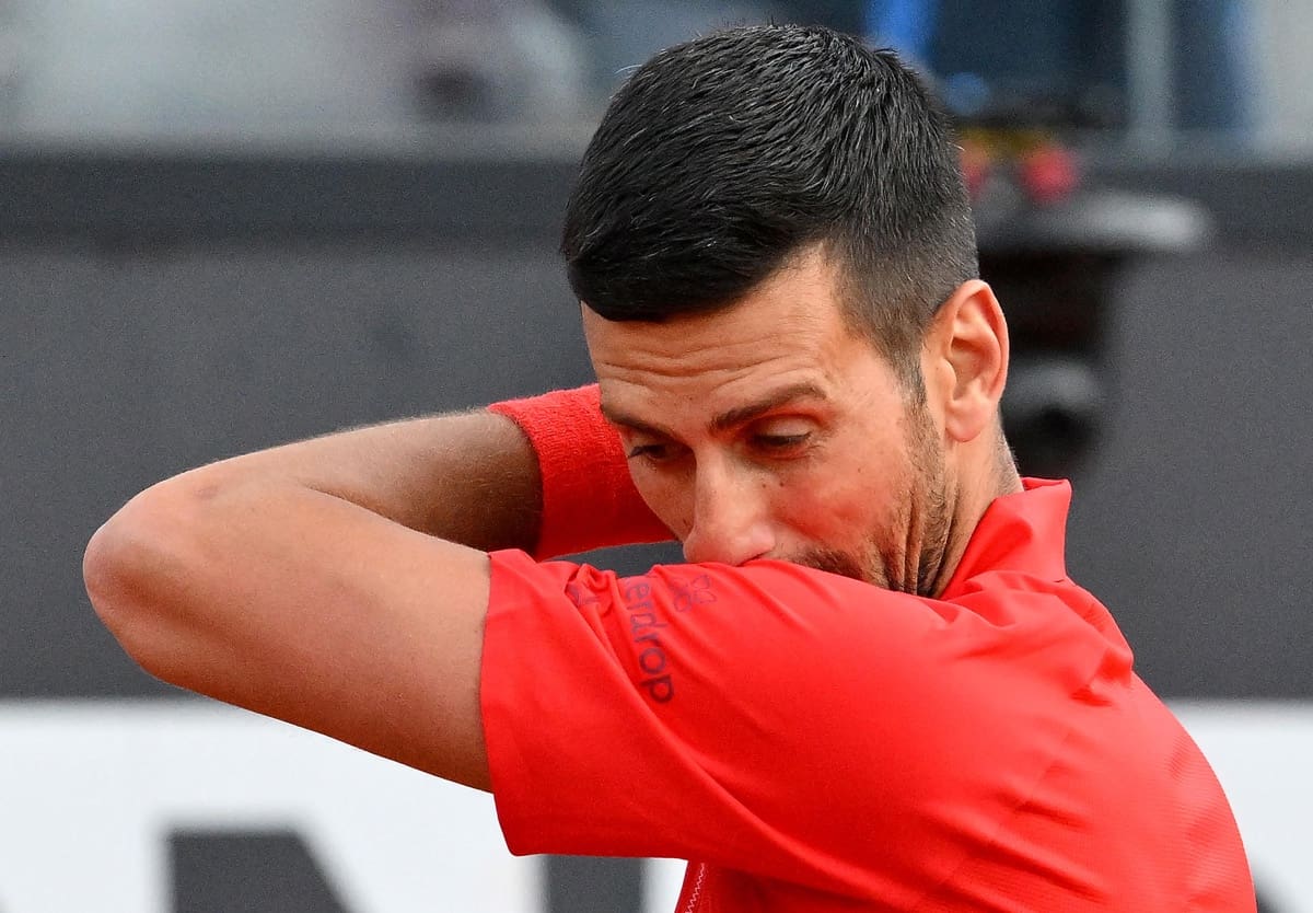 Djokovic no tuvo respuestas para Tabilo en Roma. EFE