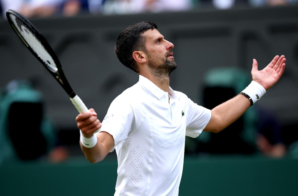 Novak Djokovic sufrió más de la cuenta en su estreno en Wimbledon 2026