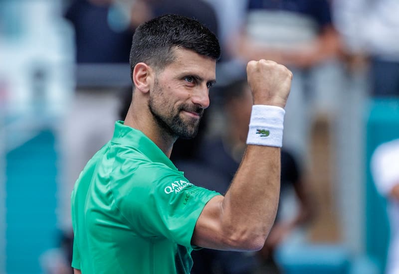 en el Masters 1000 de Miami. EFE
