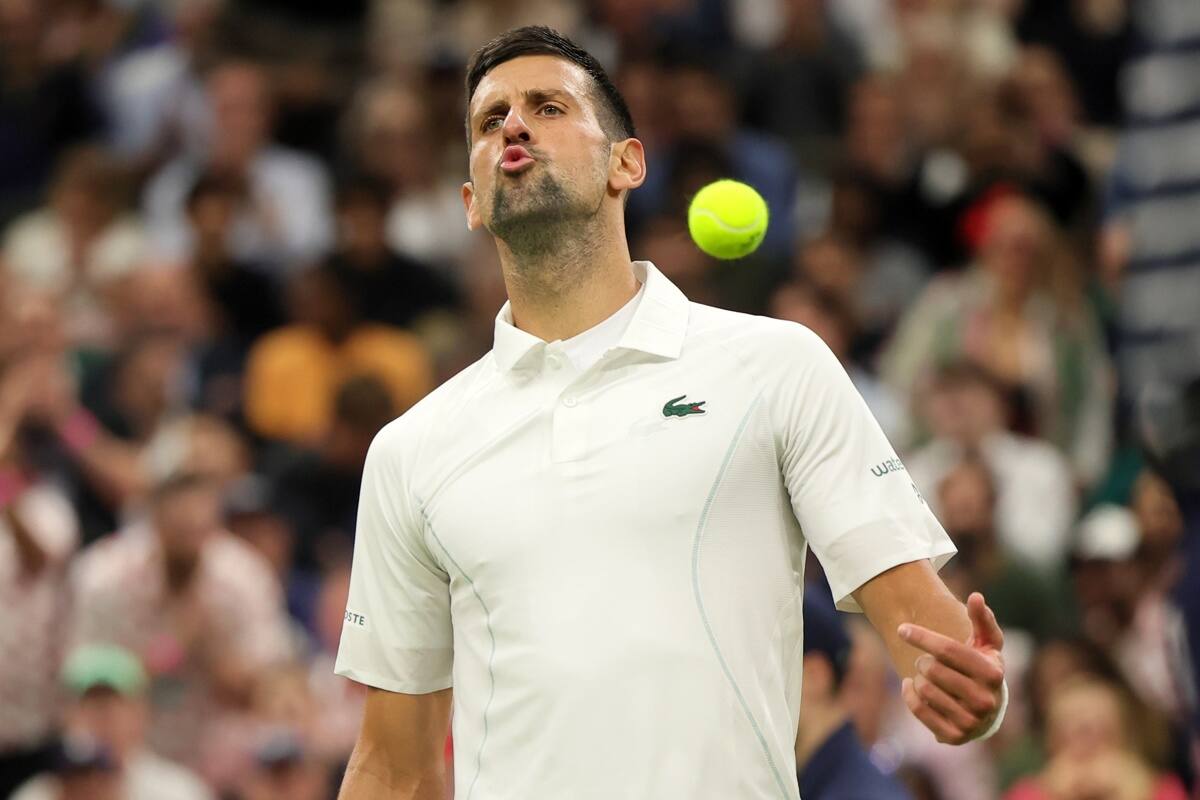 El serbio es el gran favorito para levantar el trofeo de Wimbledon.