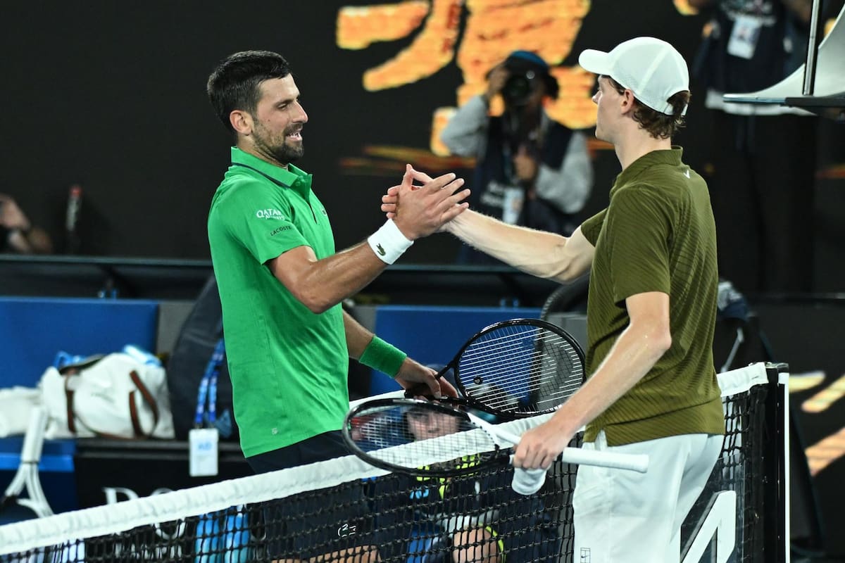 . El serbio derrotó al italiano Jannik Sinner e irá por otro título en Australia. Foto: EFE.