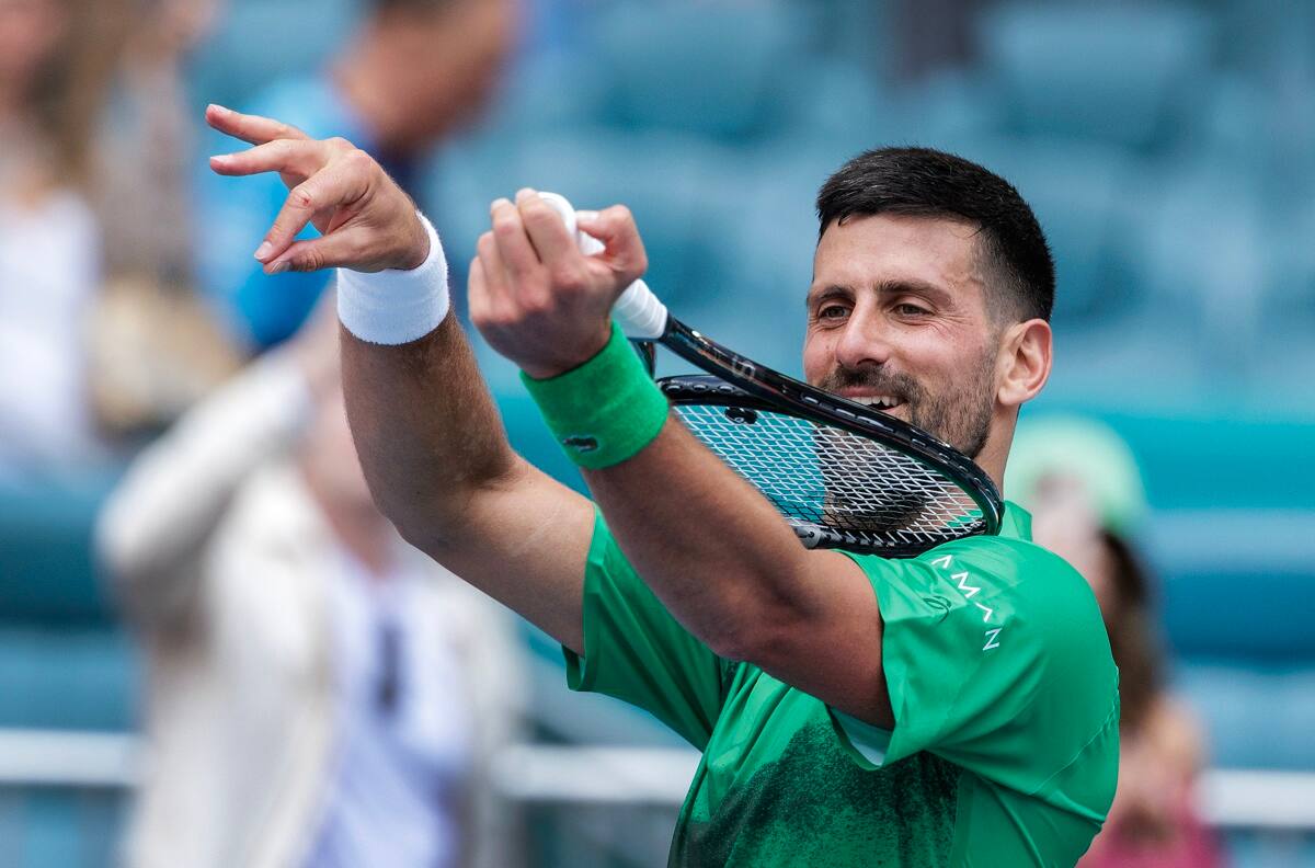 ¿Eligió a su sucesor? Djokovic llenó de elogios a una de las grandes promesas del tenis mundial