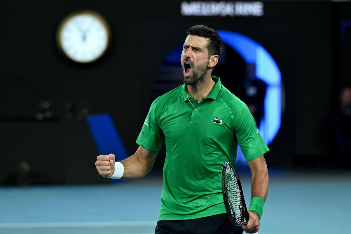 El serbio alcanzó la final en Australia. Foto: EFE.