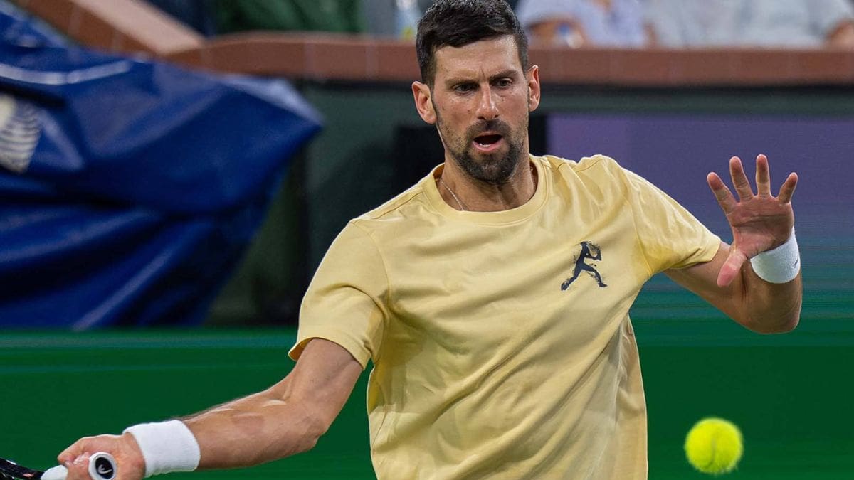 Golpe al Masters 1000 de Madrid: se bajó Novak Djokovic