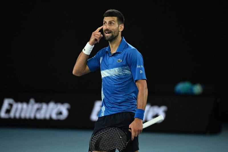en el Australian Open 2025. Foto: EFE.