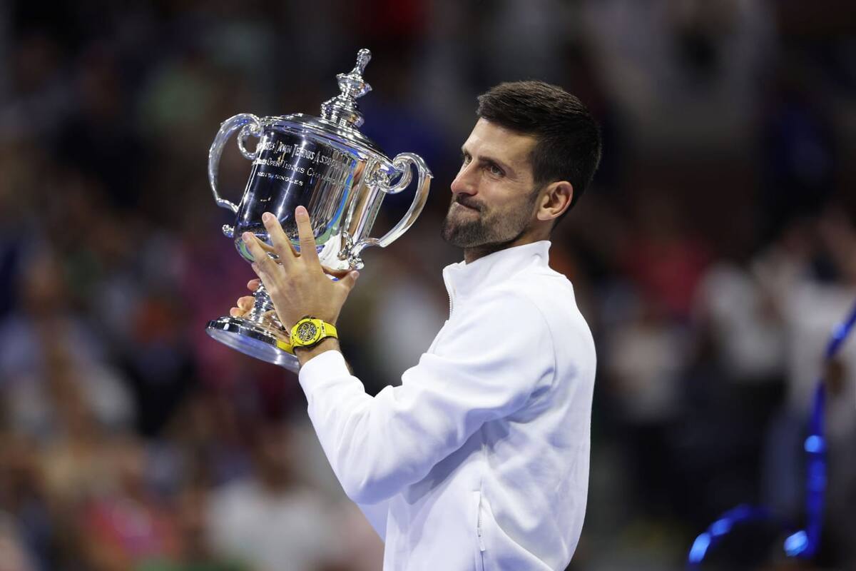 El tenista se coronó campeón del US Open.
