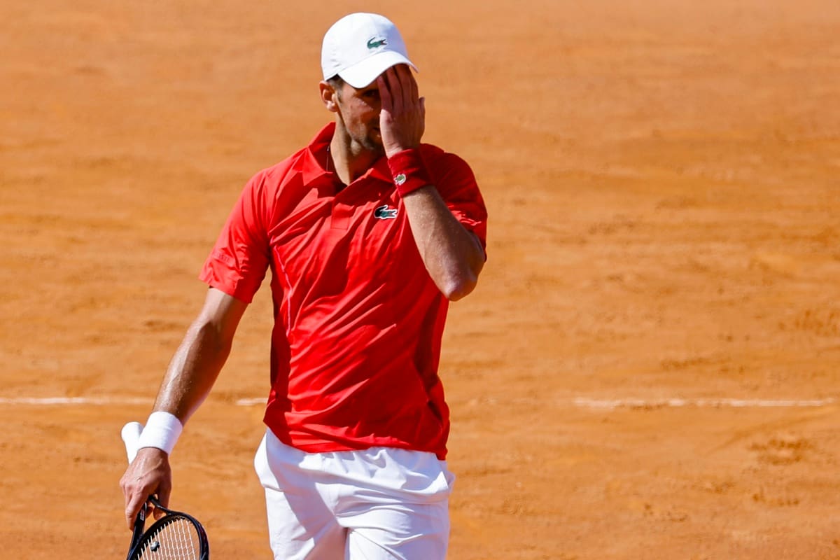 perdió con Alejandro Tabilo en el Masters 1000 de Roma. EFE