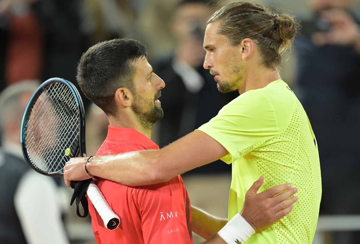 y Alexander Zverev. Foto: EFE.