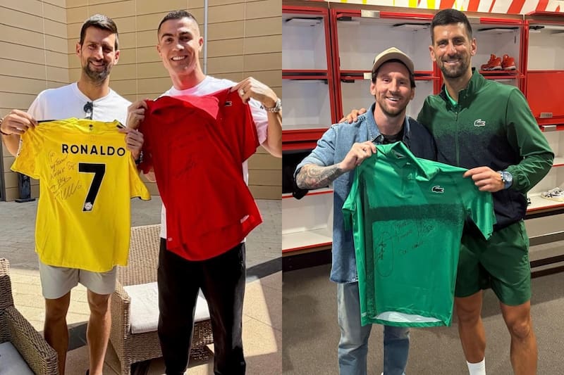 El tenista se la jugó con el campeón del Mundial 2026.