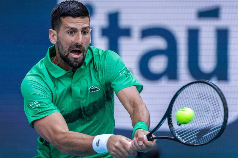 El serbio ahora preparará su participación en singles. Foto: EFE.