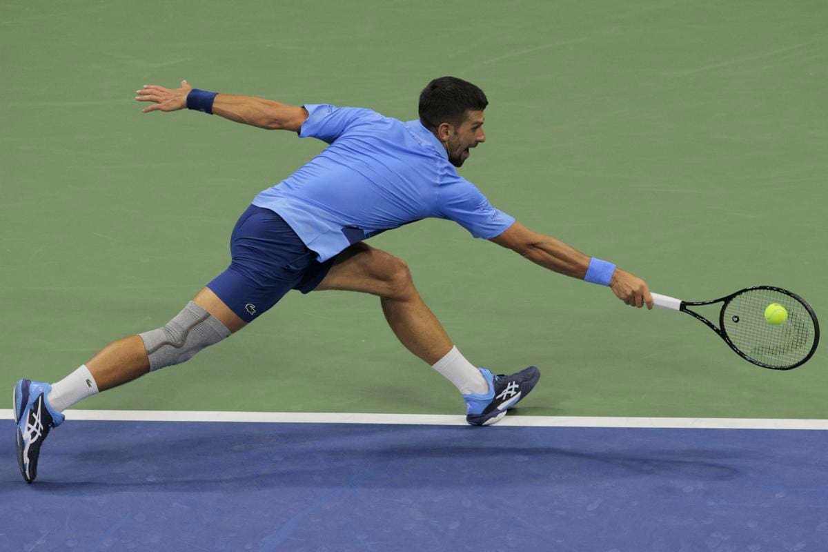 defendía el título del US Open. EFE