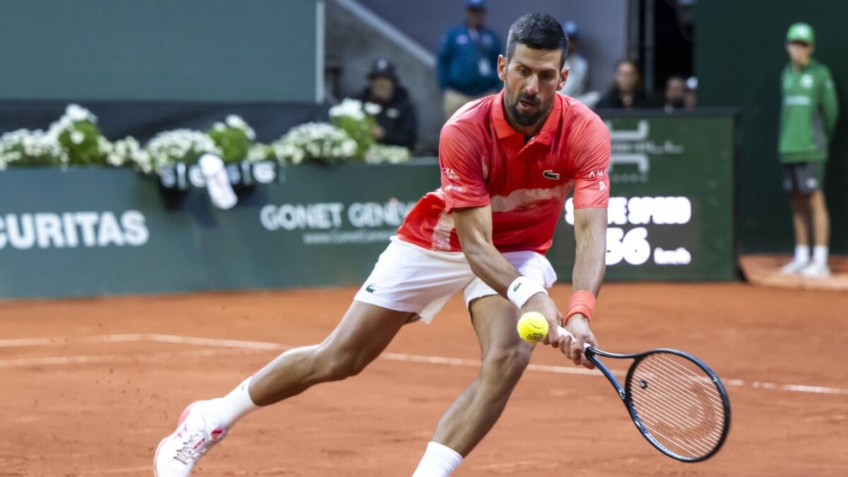 Firme hacia el título N°100: Novak Djokovic se mete en semifinales del ATP de Ginebra