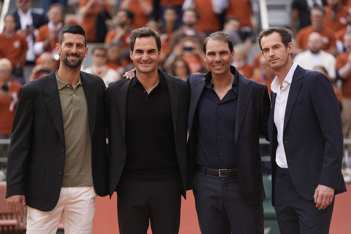 en el homenaje de Roland Garros a Rafael Nadal. Foto: Roland Garros