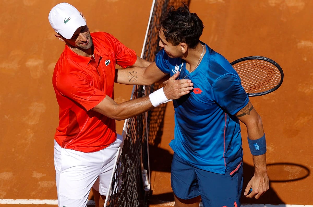 Por su tercera victoria sobre el GOAT: Djokovic aparece en el horizonte de Tabilo en el ATP de Atenas