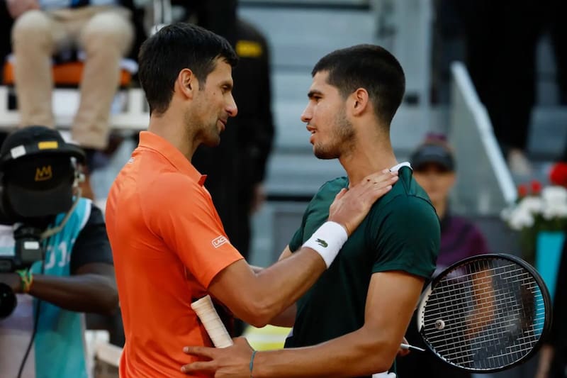 Este será el octavo choque entre el serbio y el español. Nole se impone 4-3 en el historial.