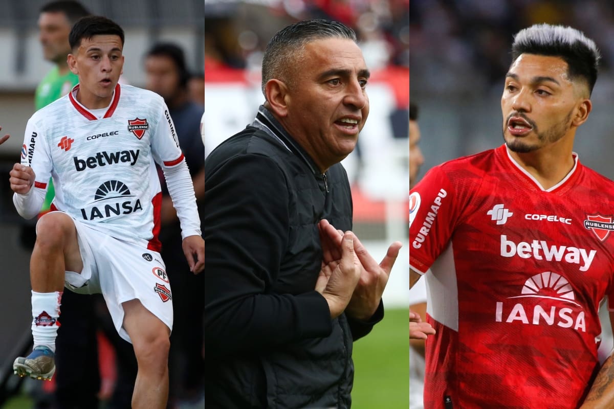 Pablo Aránguiz, Jaime García y Lorenzo Reyes.