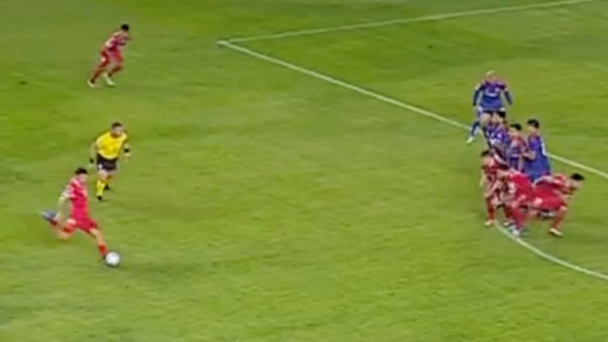 VIDEO | El golazo de tiro libre de Diego Céspedes para que Ñublense le ganara en la agonía a la U