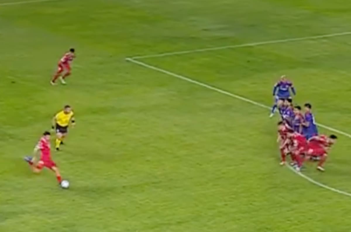 VIDEO | El golazo de tiro libre de Diego Céspedes para que Ñublense le ganara en la agonía a la U