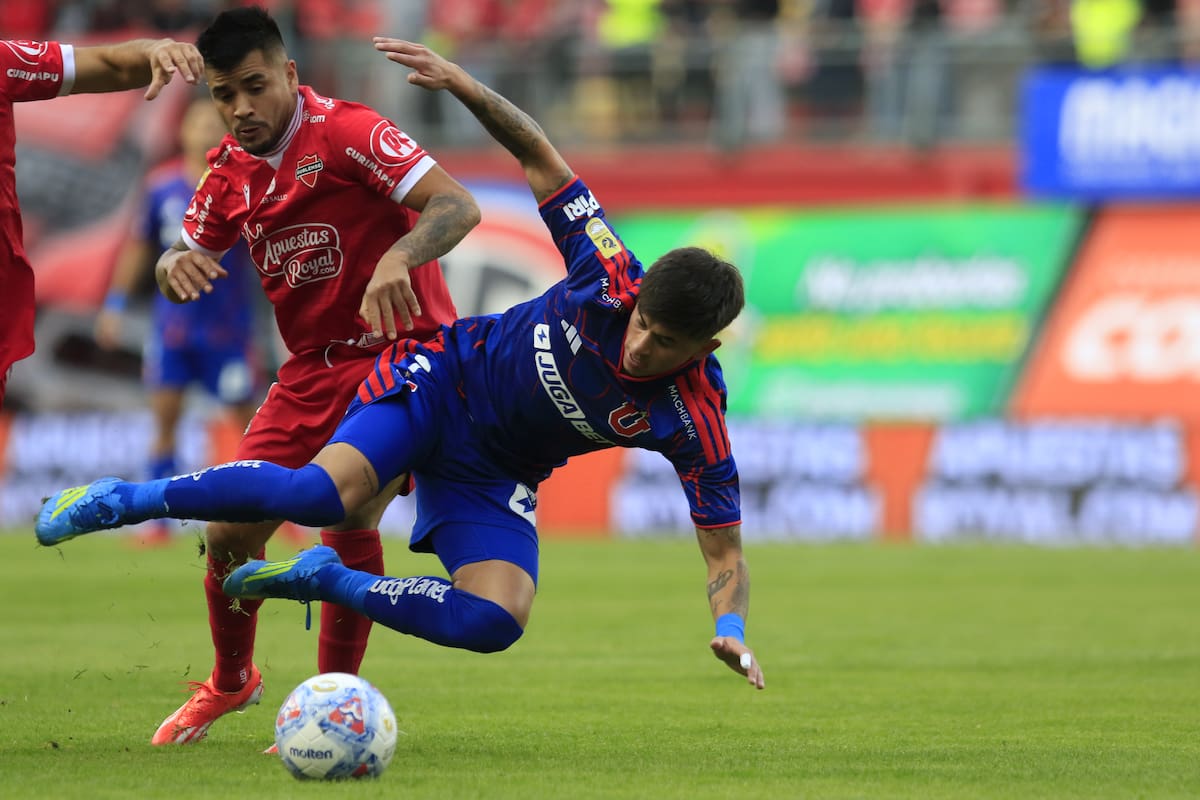 El Diablo Rojo tumbó a la U. Foto: Agencia Aton.