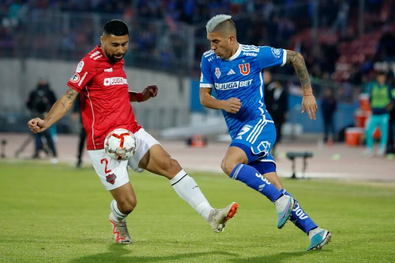 Ñublense y la U empataron en la primera rueda. Foto: Aton.
