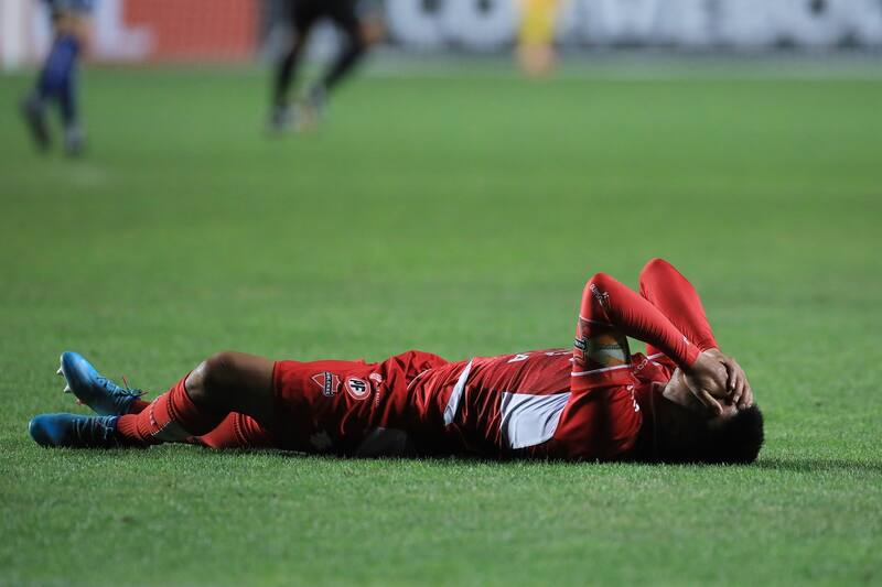 Los "Diablos Rojos" no pudieron con Racing en Copa Libertadores