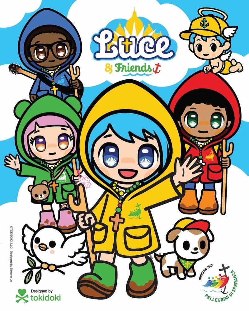 Estos son los personajes que conforman "Luce and Friends".