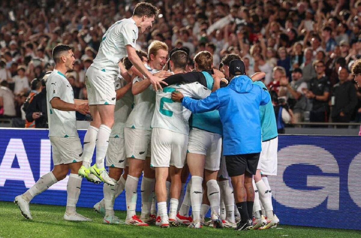 clasificó al Mundial 2026. Foto: Federación neocelandesa