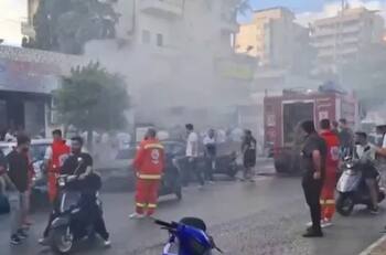 VIDEO | Nueva oleada de explosiones en el Líbano: Ahora también estallan walkie talkies y otros dispositivos