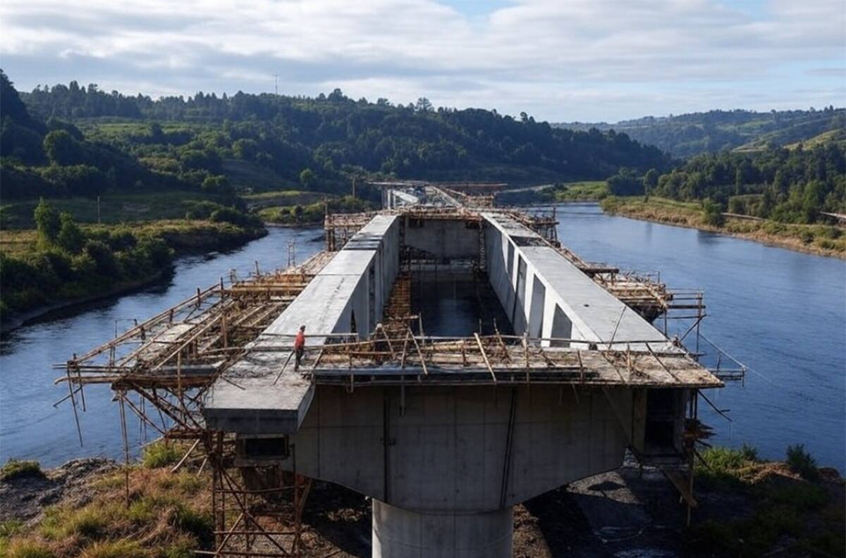 MOP confirma fecha en la que estará operativo el puente más largo de Chile: inversión es de US$800 millones