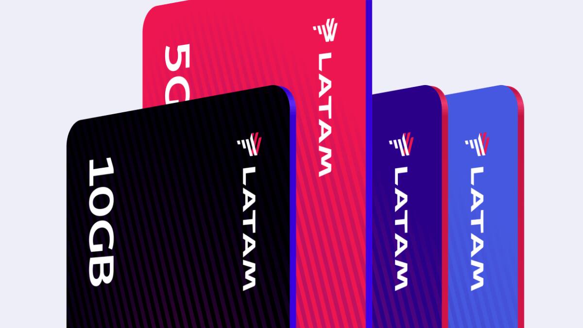 Latam Airlines presenta nueva eSIM para roaming: ¿Cuánto cuesta cada plan?