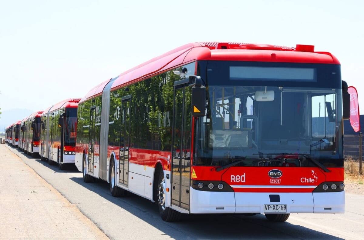 Así serán los nuevos buses ecológicos de Red Movilidad que comenzarán a circular esta semana por Santiago