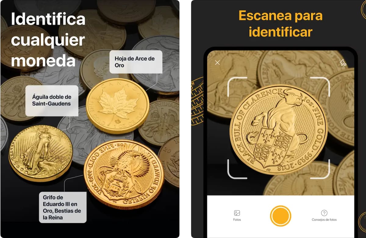 Descubre cuál es el valor de tus monedas gracias a CoinSnap.