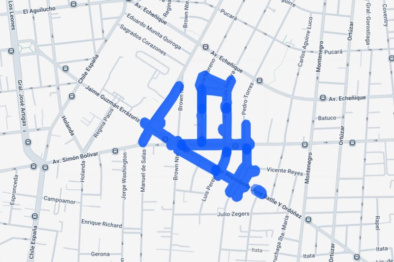 La interrupción en el suministro se debe a trabajos programados en el sector. Créditos: Enel.
