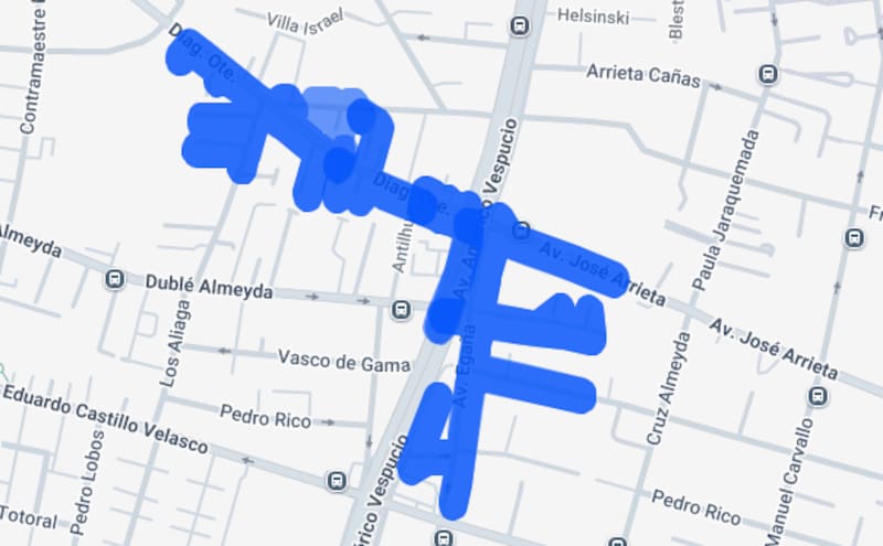 Esta zona tendrá corte de luz el domingo. Créditos: Enel.