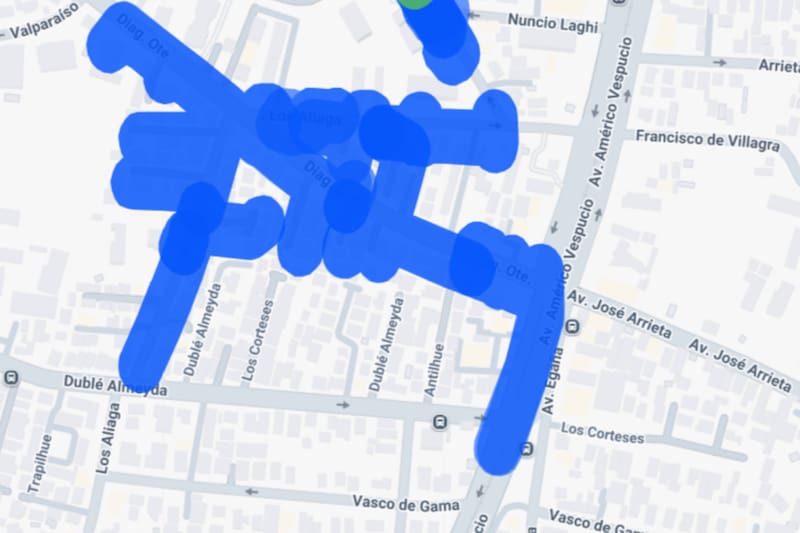 La comuna también tendrá interrupciones en el suministro este viernes. Créditos: Enel.