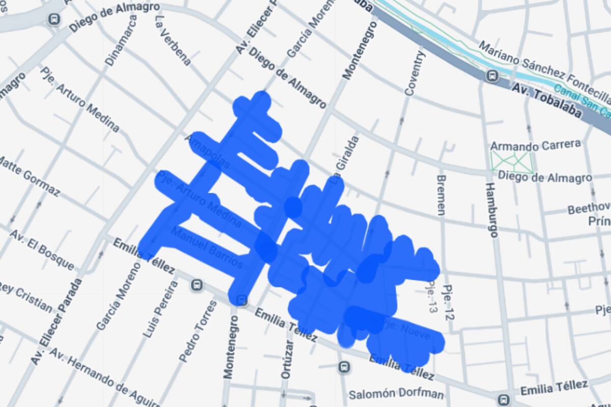 En la comuna, el corte de luz durará seis horas este lunes. Créditos: Enel.