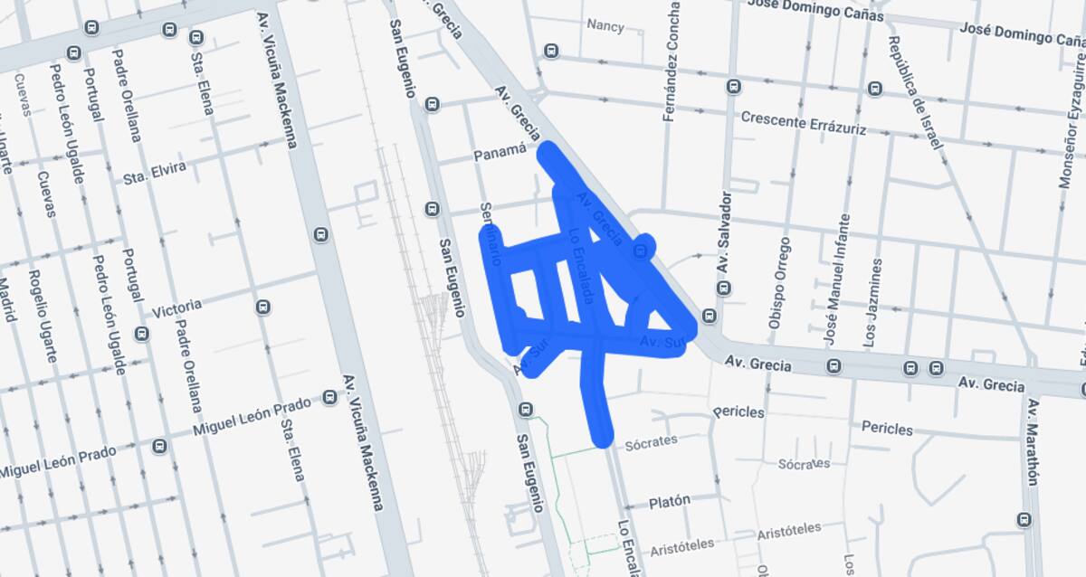 Estas calles tendrán corte de luz este martes.