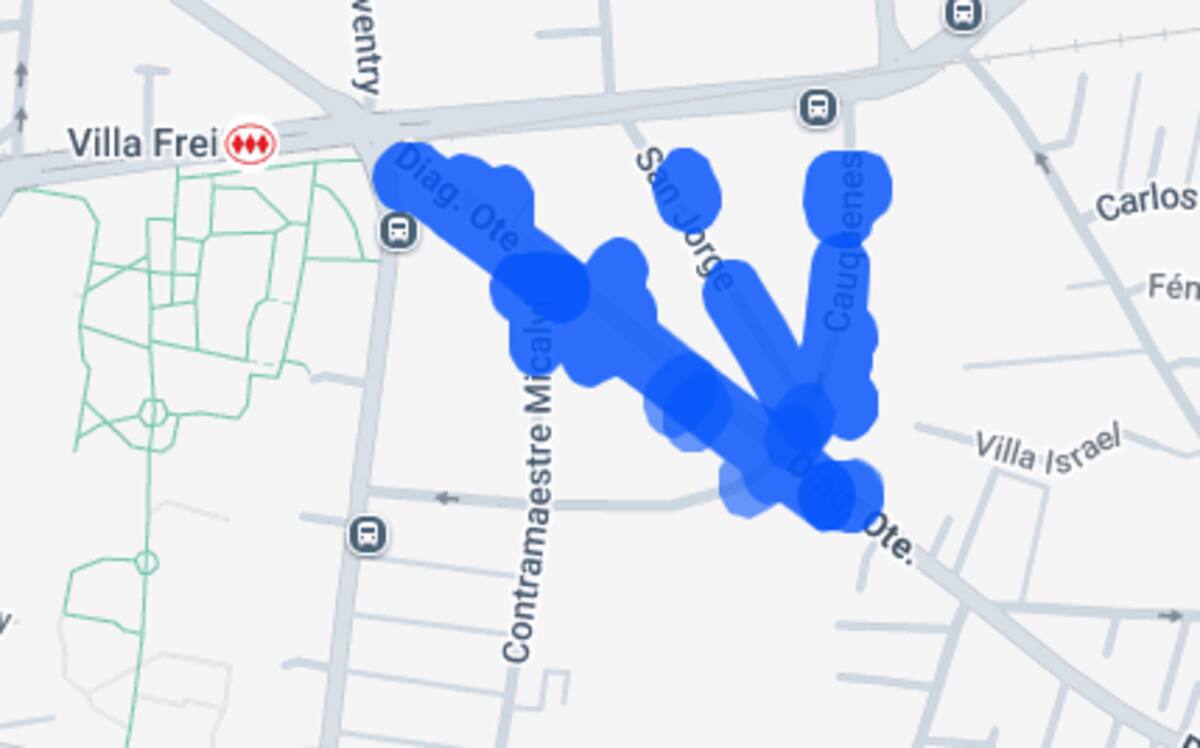 El corte programado iniciará a las 9:30 horas de este jueves. Créditos: Enel.