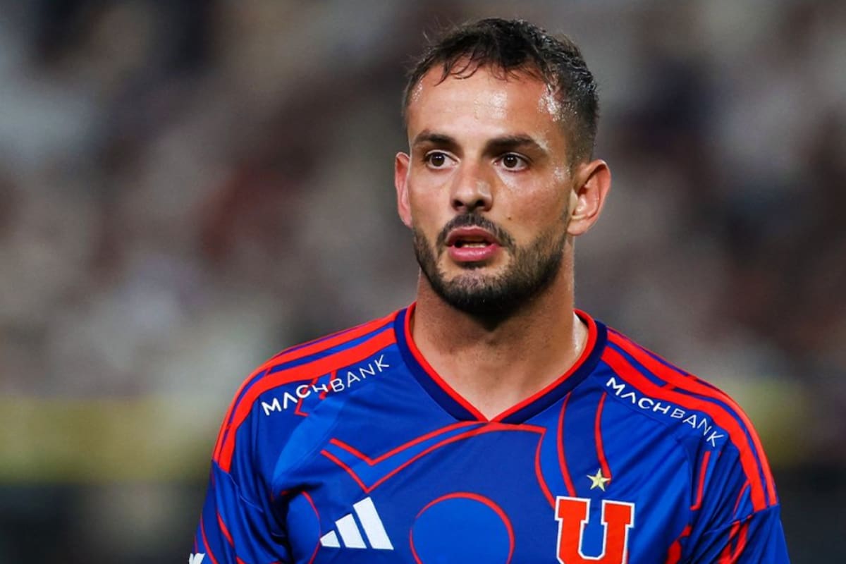 El delantero en la U. Foto: @udechile