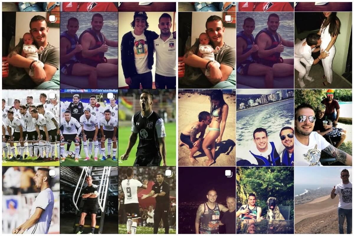 El jugador borró todo registro de su paso por Colo Colo.